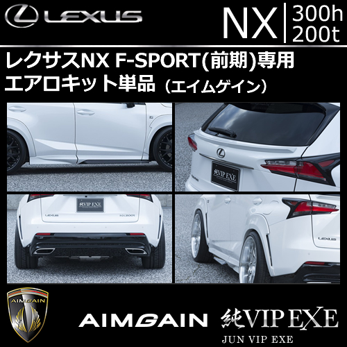 レクサス NX F-SPORT(前期)専用 エアロキット単品(エイムゲイン)