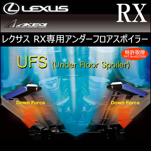 レクサス RX専用 アンダーフロアスポイラー