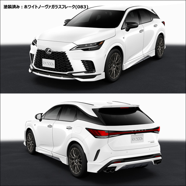 レクサスRX TRDエアロフェンダー TRD エアロフェンダー同色塗装済 のパーツレビュー | RX(モフF
