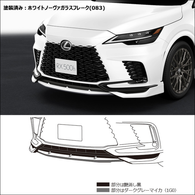 タイムセール‼️✨レクサスRX TRD ウィングスポイラー LEXUS RX F SPORT PARTS | TRD