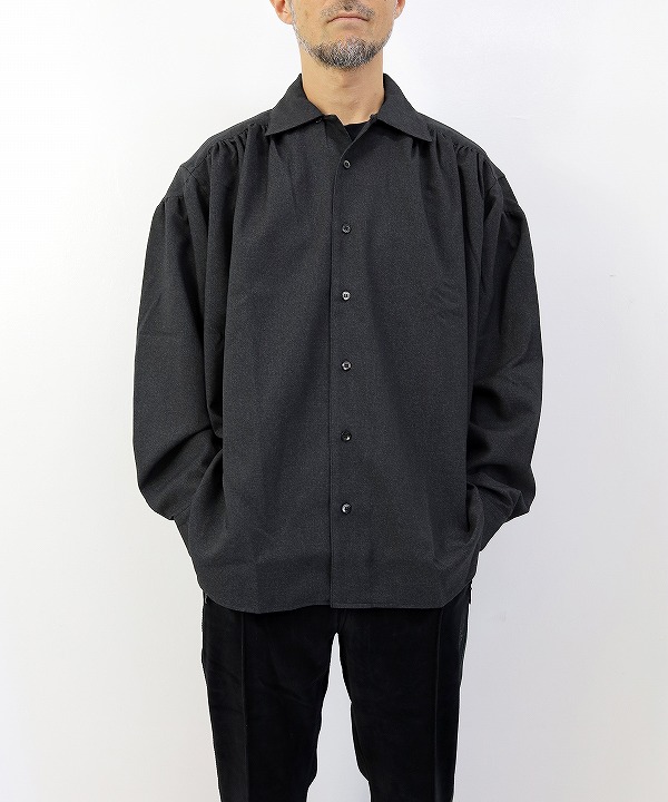 エーアイイー/AiE　Painter Shirt - Poly Sharkskin Twill（全2色）