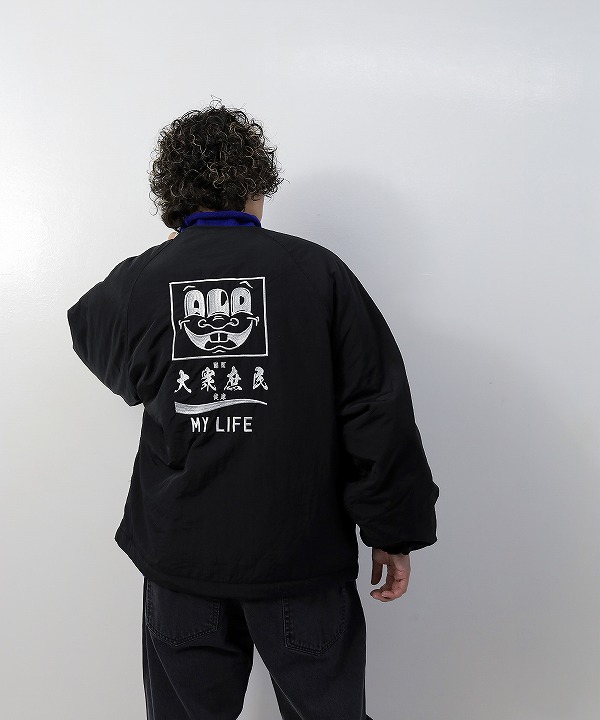 アールディーズ/ALDIES 　Batting Collarless Jacket
