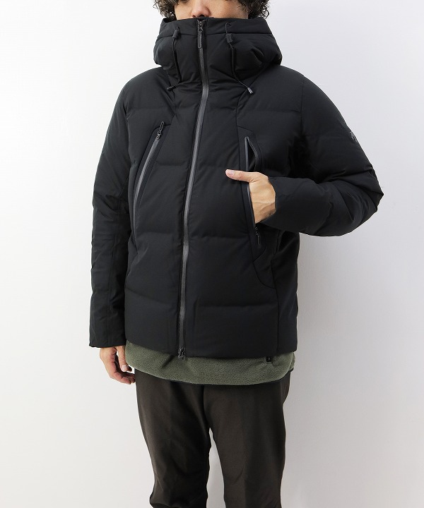 デサント オルテライン/DESCENTE ALLTERRAIN　MIZUSAWA DOWN JACKET "MOUNTAINEER" - BLACK　２０２４年モデル