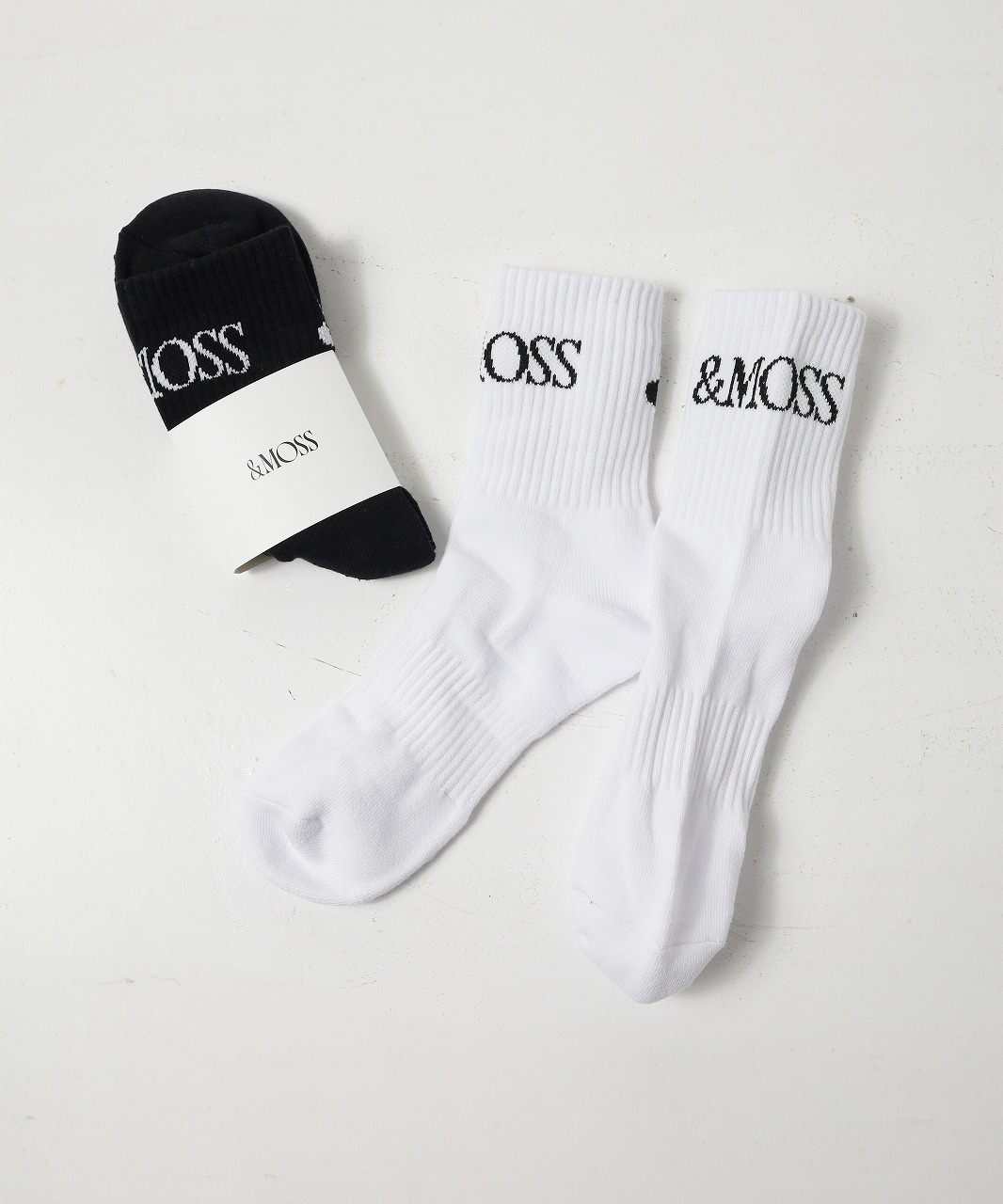 アンドモス/＆MOSS　ACTIVE SOCKS （全2色）