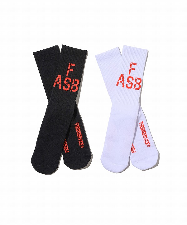 フレッシュサービス × アクチュアルソース/FreshService × ACTUAL SOURCE    2-PACK SOCKS
