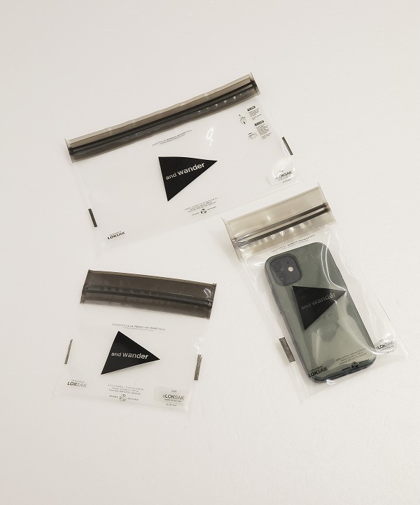 アンドワンダー/and wander   LOK SAK （3 size）