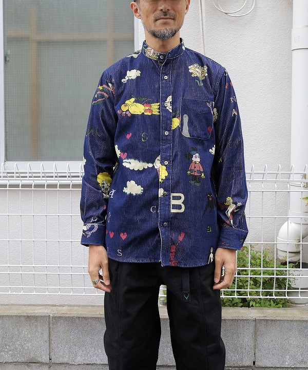 ボヘミアンズ/Bohemians   NOAH ORG CORD STAND COL SHIRTS（全２色）