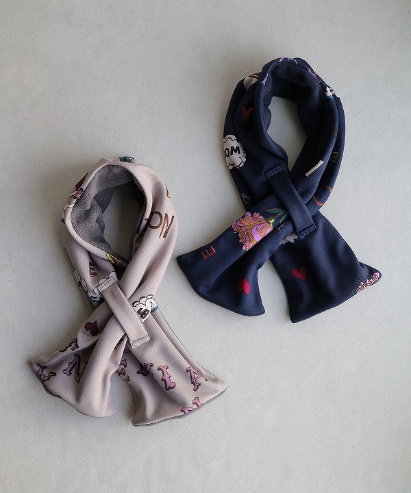 ボヘミアンズ/Bohemians　NOAH E.SMOOTH FLEECE STOLE（全2色）