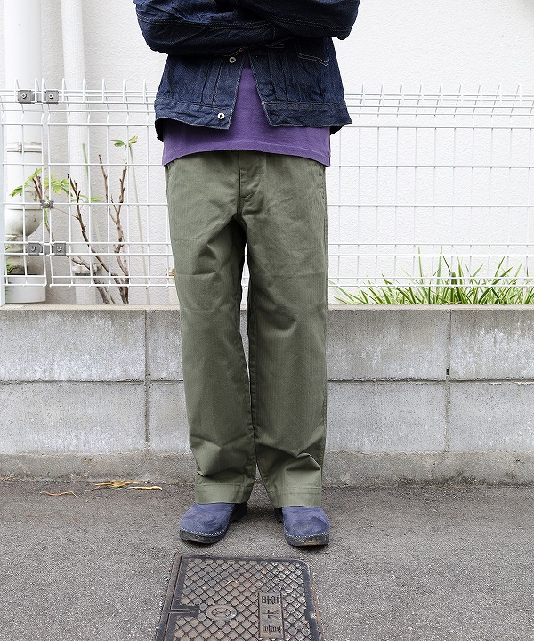 ブレナ/BRENA   COQ PANTS / 1943 MILITARY HERRINGBONE