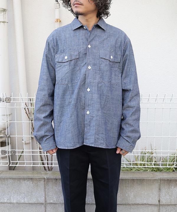 ブレナ/BRENA    FLAP / 6oz VINTAGE FRENCH CHAMBREY