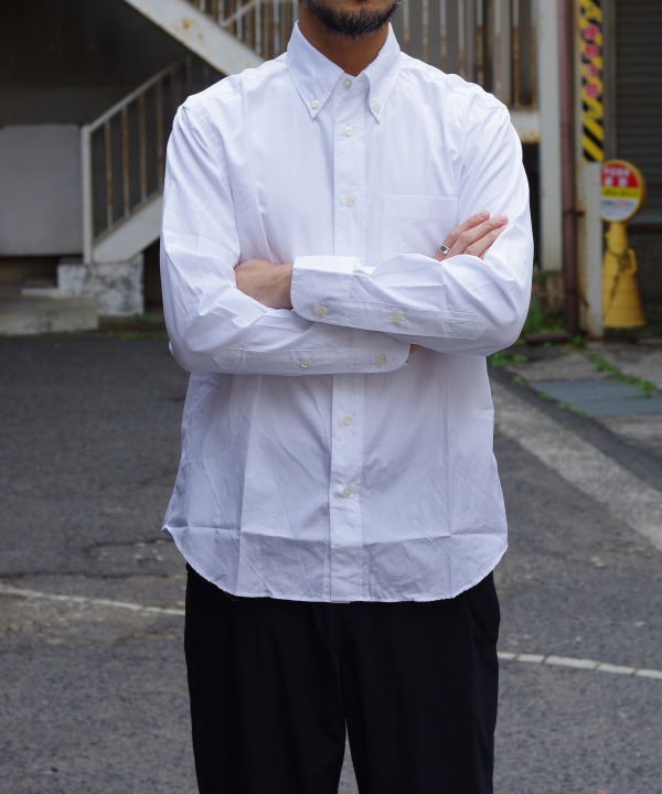 Manual Alphabet/マニュアルアルファベット　100/2 BROAD BD SHT/Bulging Fit - WHITE 【MAPSの定番】