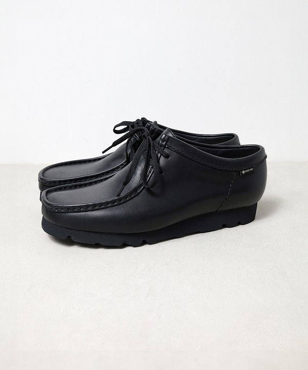 クラークス/Clarks    Wallabee GTX -Black Smooth-