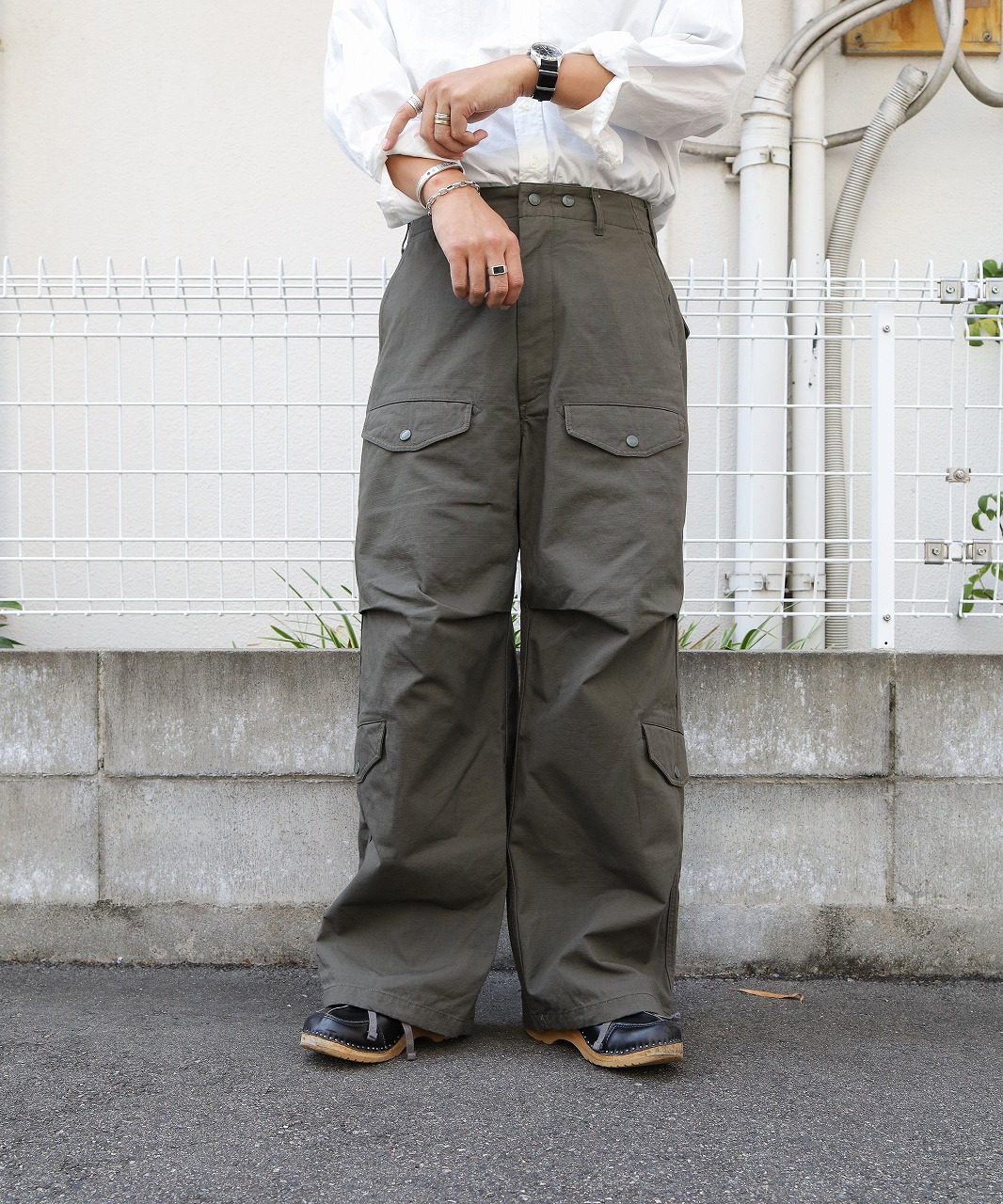 エンジニアド ガーメンツ/Engineered Garments　AF Over Pant - Heavyweight Cotton Ripstop