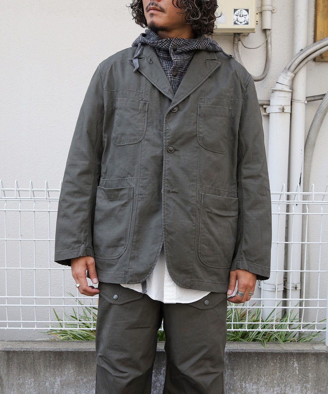 エンジニアド ガーメンツ/Engineered Garments　Bedford Jacket - Heavy weight Cotton Ripstop