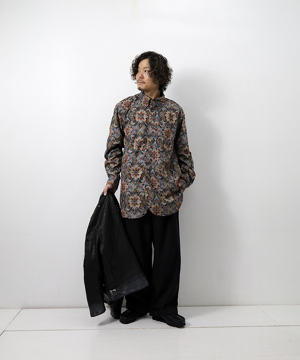 エンジニアド ガーメンツ/Engineered Garments　  19 Century BD Shirt - Floral Printed Cotton Lawn