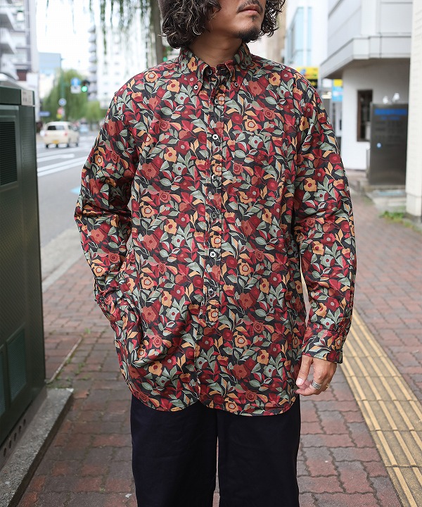 エンジニアド ガーメンツ/Engineered Garments　  19 Century BD Shirt - Rose Print