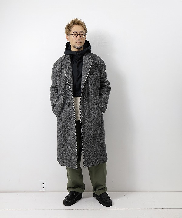エンジニアド ガーメンツ/Engineered Garments　Chester Coat - Wool Shaggy Twill