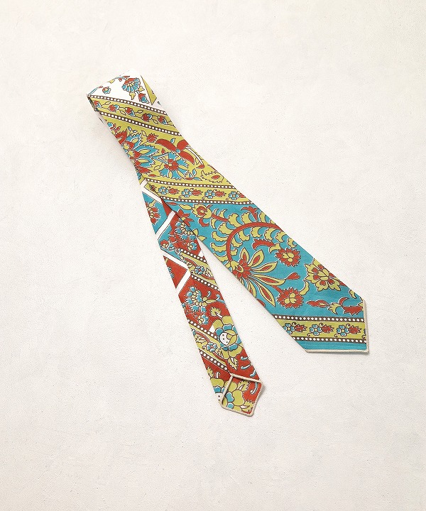 エンジニアド ガーメンツ/Engineered Garments   Neck Tie - Floral Stripe Lawn