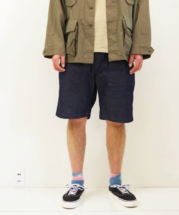 エンジニアド ガーメンツ/Engineered Garments　Fatigue Short -  8oz Denim【価格はお問い合わせください】