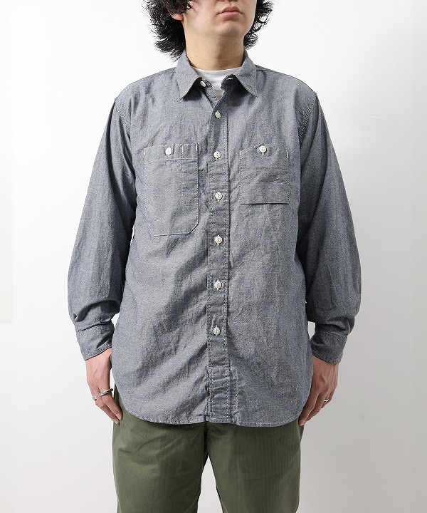 エンジニアド ガーメンツ/Engineered Garments　  Work Shirt - Cotton Chambray