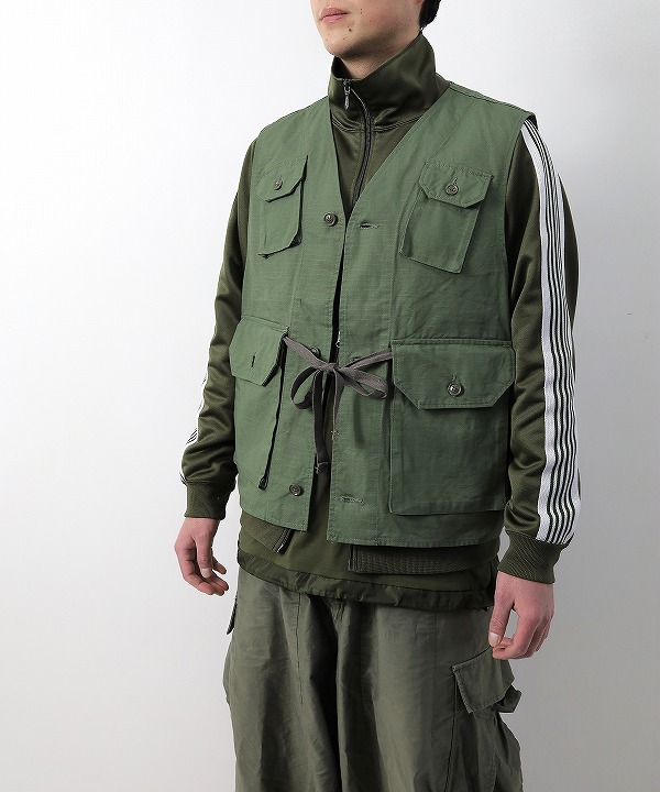 エンジニアド ガーメンツ/Engineered Garments  C-1 Vest - Cotton Ripstop