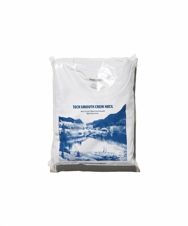 フレッシュサービス/FreshService　 2-PACK TECH SMOOTH L/S CREW NECK（全2色）