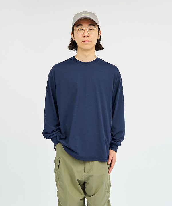 フレッシュサービス/FreshService　DRY JERSEY L/S CREW NECK Tee（全3色）