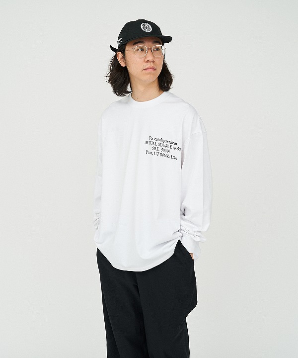 フレッシュサービス × アクチュアルソース/FreshService × ACTUAL SOURCE　 CORPORATE L/S TEE "PLAYFUL"（全2色）