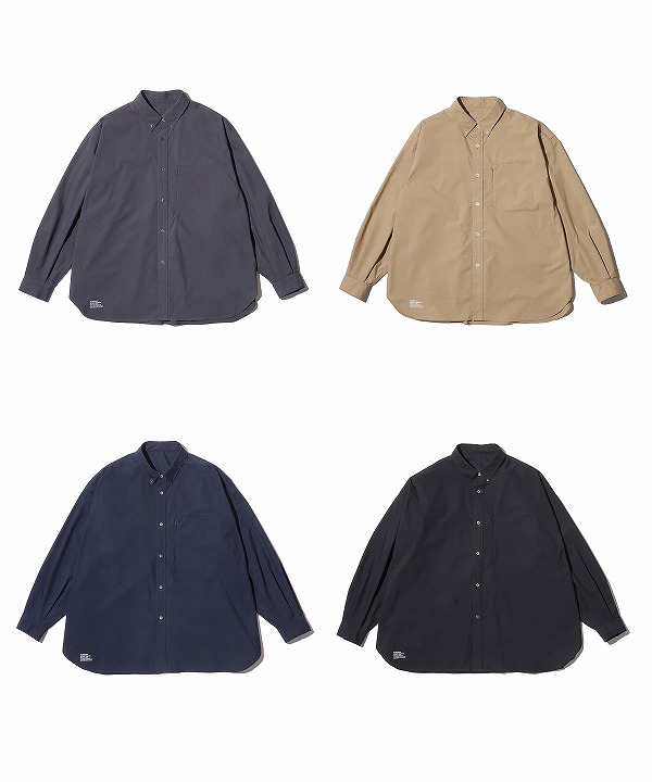フレッシュサービス/FreshService　SOLOTEX®TYPEWRITER UTILITY L/S B.D SHIRT (全4色)