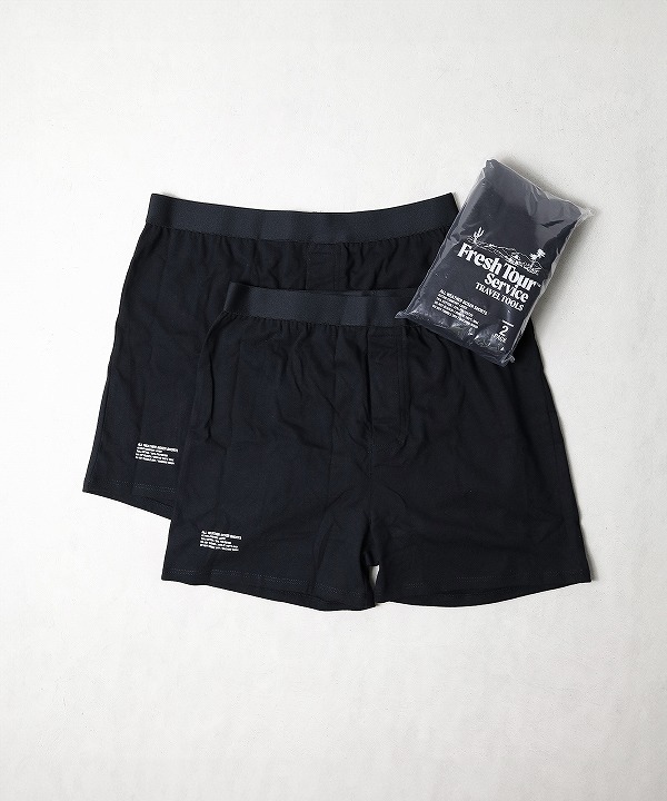 フレッシュサービス/FreshService 　Fresh Tour Service  2-PACK ALL WEATHER  BOXER SHORTS