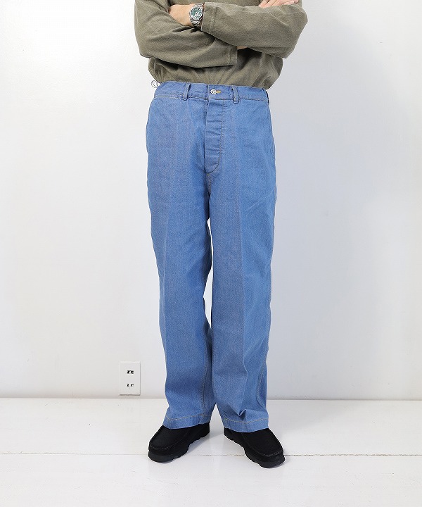ハツキ/HATSKI　Denim Easy Trousers