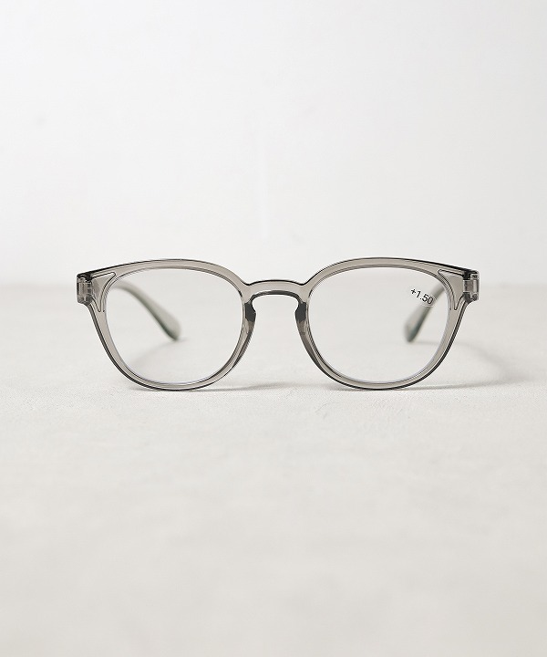 ジュガード フォーティーン/jugaad 14   COVE CLEAR Gray - リーディンググラス (＋1.5)