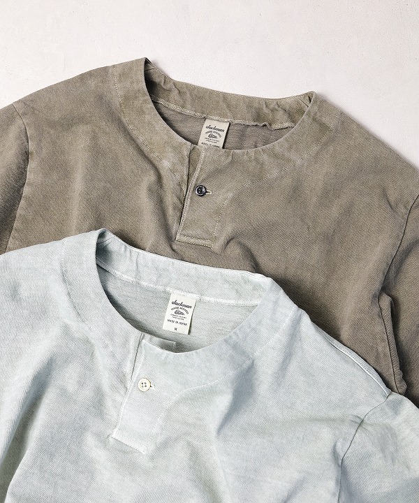 ジャックマン/Jackman　 Henleyneck Longsleeved T-Shirt（全2色）