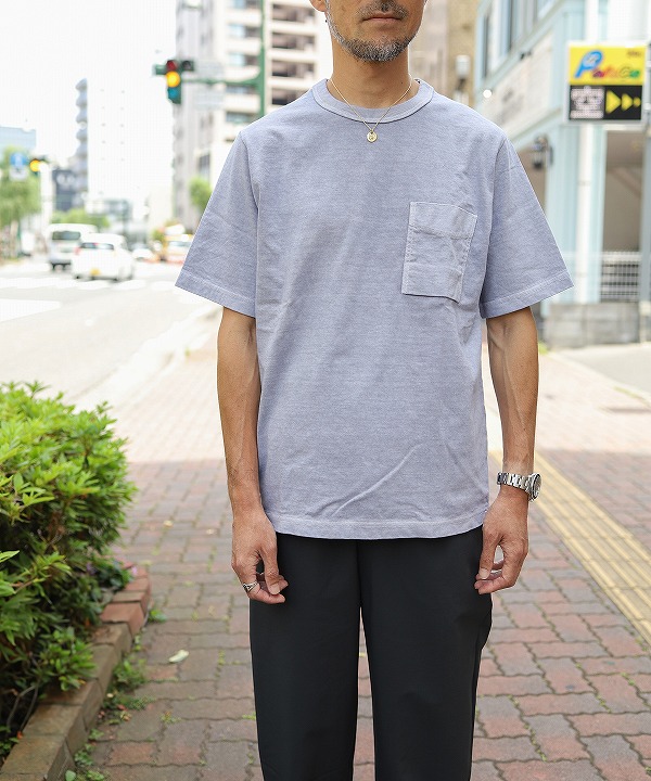 ジャックマン/Jackman　Pigment-Dye Pocket T-shirt（全2色）