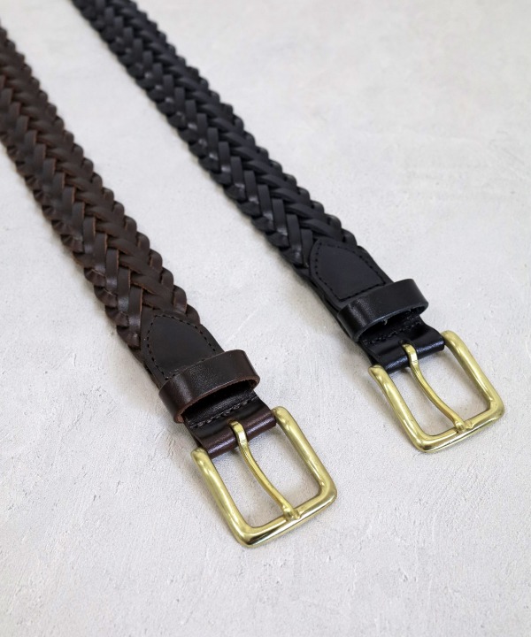 マスターアンドコー/MASTER & Co.    SADDLE PULL UP EIGHT KNITTING BELT（全２色）