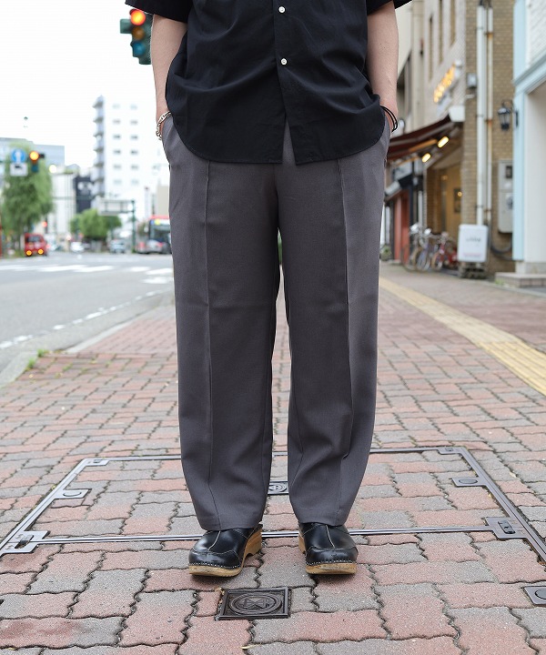マニュアルアルファベット/Manual Alphabet　STRECH TWILL EASY PANTS（全２色）