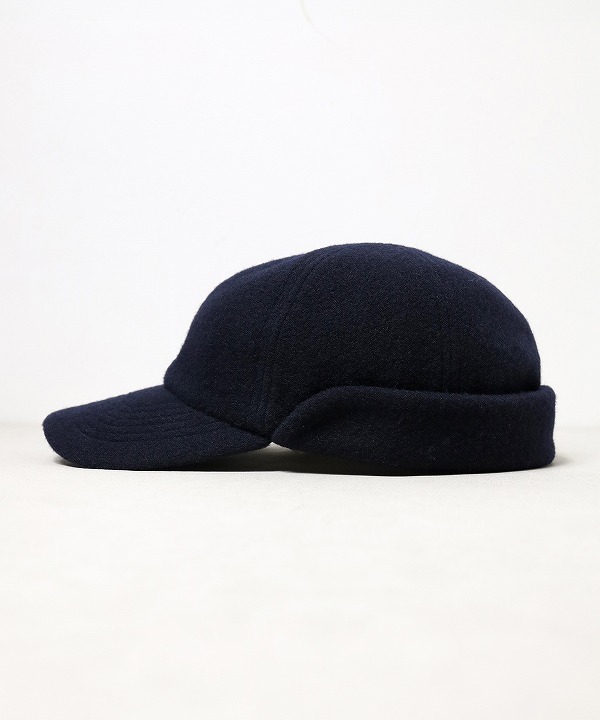 マチュアーハ ミル/MATURE HA._MIL　trainer cap ear flap -fleece-