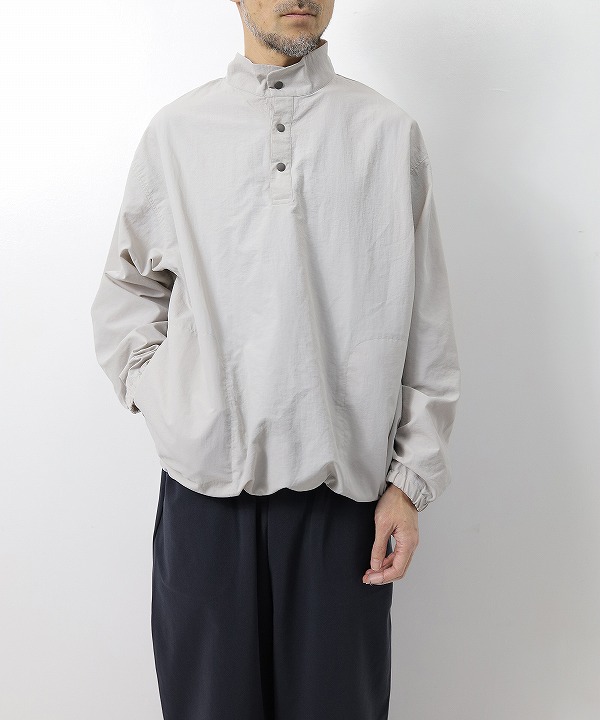 マニュアルアルファベット/Manual Alphabet　LIGHT SHELL SNAP TEE（全3色）