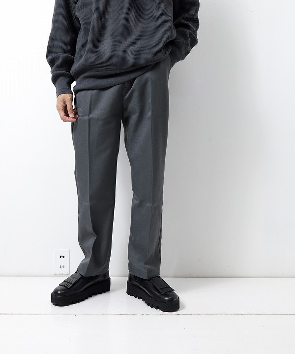 マニュアルアルファベット/Manual Alphabet　 TWILL SEMI- EASY TROUSERS（全4色）
