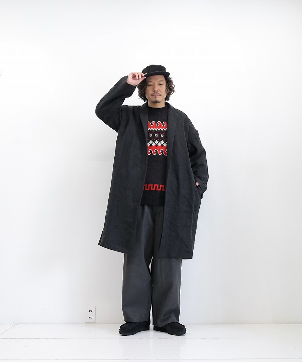 ムヤ/MUYA   Livery coat tailored collar - lining -