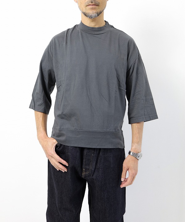 ムヤ/MUYA   Three quarter sleeve pullover（全2色）