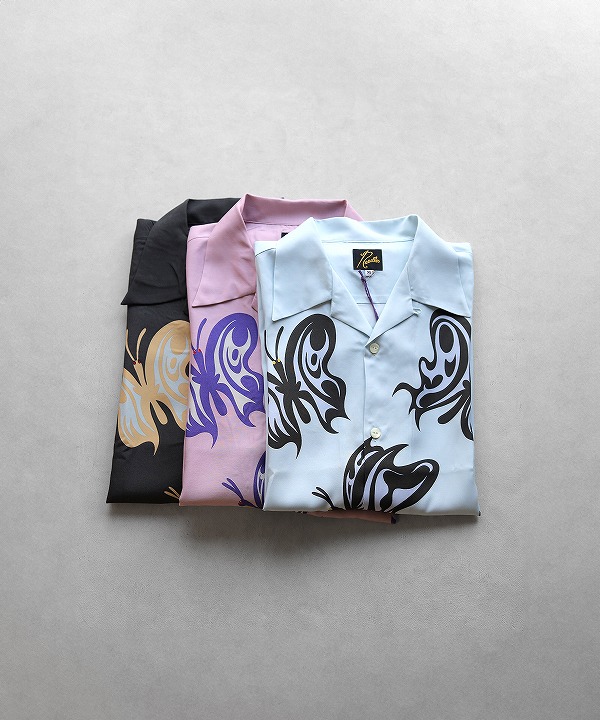ニードルズ×カエ タナカ/Needles x Kae Tanaka S/S One-Up Shirt - KT Papillon