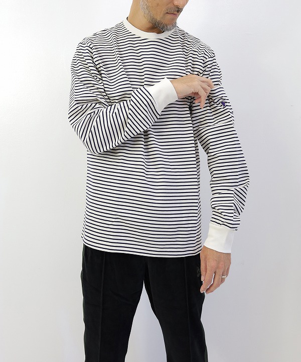 Needles/ニードルズ　L/S Crew Neck T - Cotton St. Jersey（全2色）