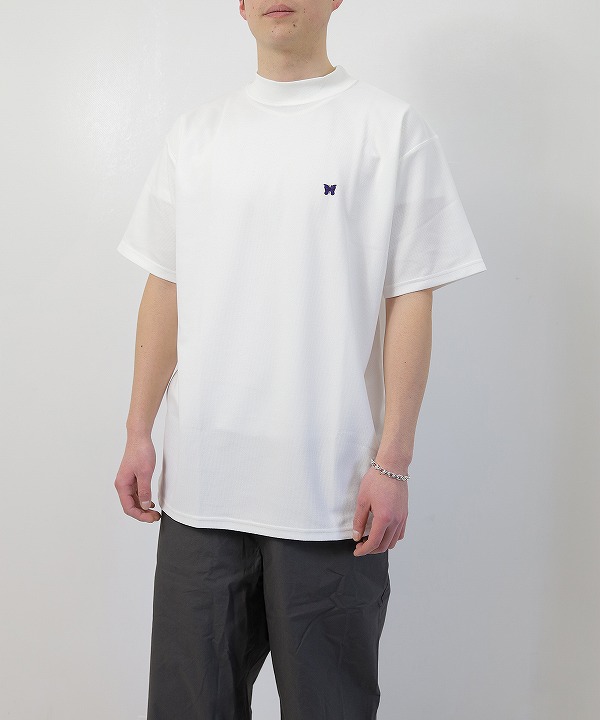 ニードルズ/Needles　S/S Mock Neck Tee - Poly Pique (全２色)