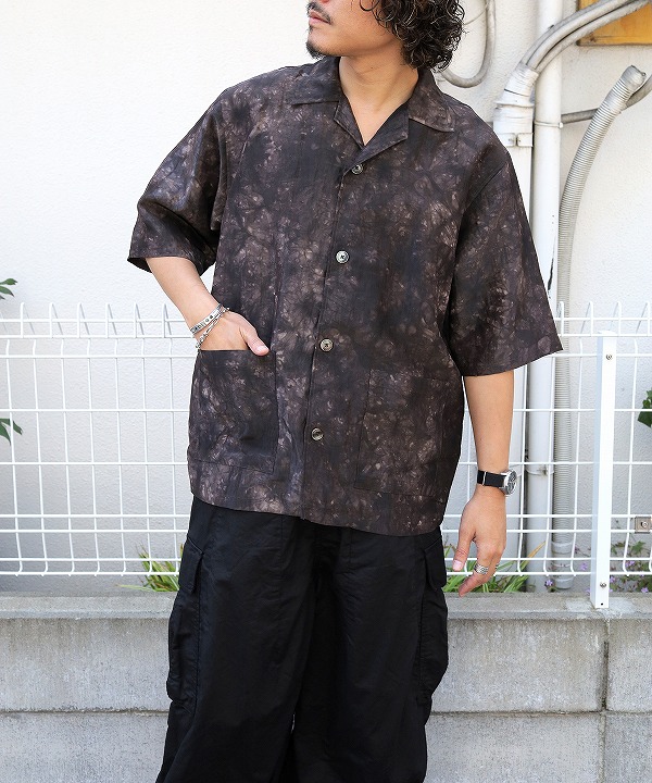 ニードルズ/Needles　Cabana Shirt - Bright Cloth/Uneven Dye【価格はお問い合わせください】