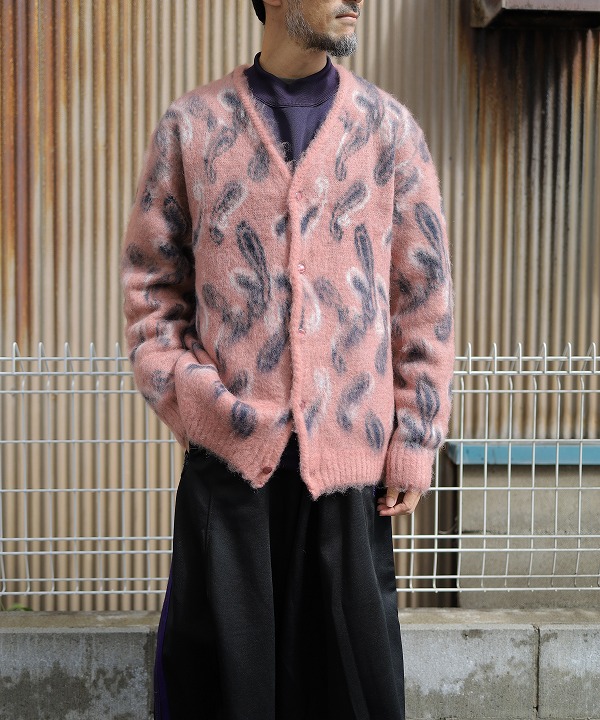 ニードルズ/Needles　Mohair Cardigan - Paisley