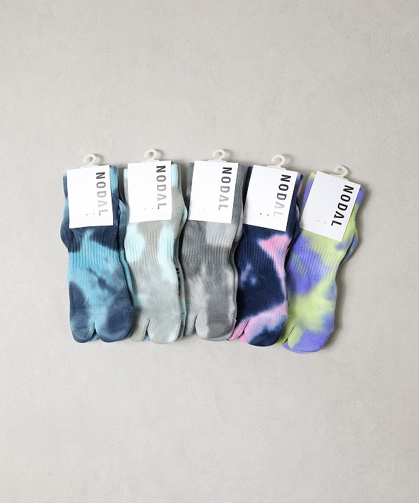 ノーダル/NODAL   Tie Dye Ankle Socks（全5色）