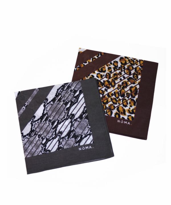 NOMA t.d./ノーマ ティーディー　N Stripe Bandana