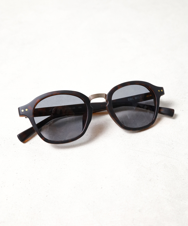 アウルミルズ/OWL MILS   Gna - DEMI BROWN/PURPLE GRAY 【BLUE LABEL】