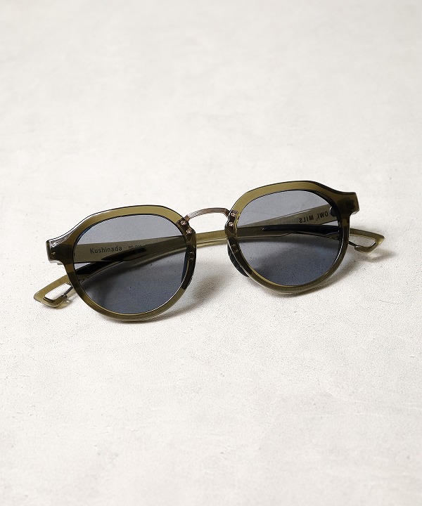 アウルミルズ/OWL MILS   Kushinada - CLEAR OLIVE/PURPLE GRAY【RED LABEL】